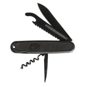 Mil-Tec Black German Pocket Knife lommekniv stål