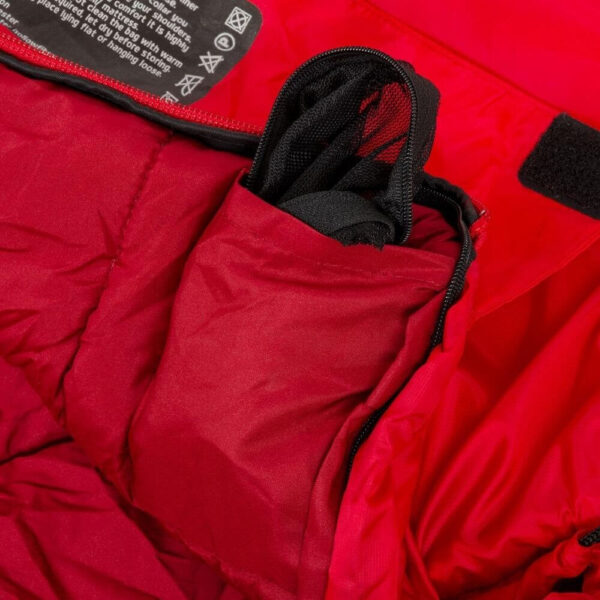 Highlander Trekker 250 3-sæsons sovepose rød