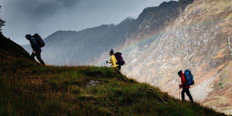 Billede af vandre og trekking udstyr