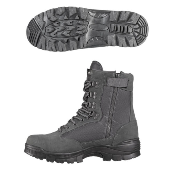 Mil-Tec Tactical Boot vandrestøvler med lynlås urban grey