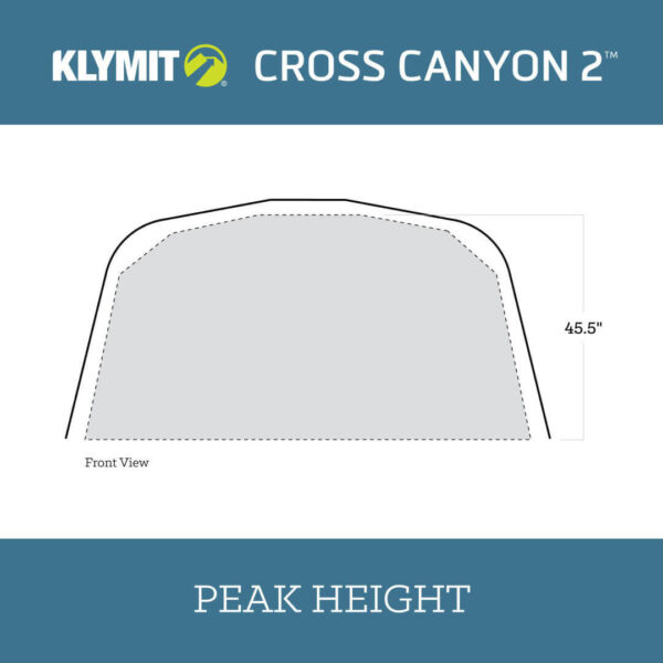 Klymit Cross Canyon 2 personers telt